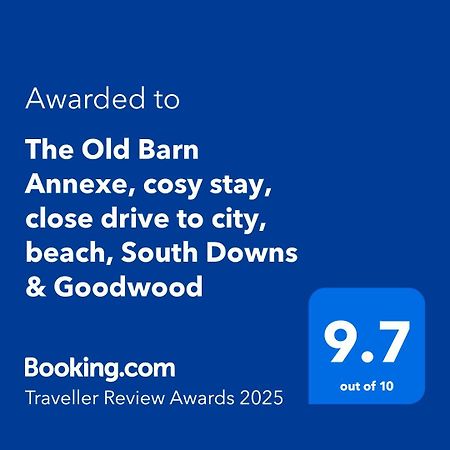 The Old Barn Annexe, Cosy Stay, Close Drive To City, Beach, South Downs & Goodwood 치체스터 외부 사진